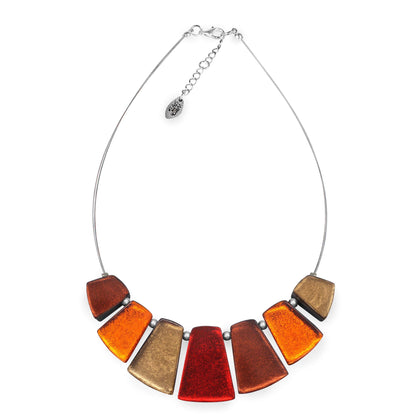 Chilli Empress Silverleaf Shiny Necklace