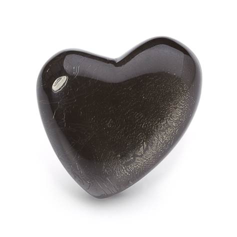 Black Love Heart Ring