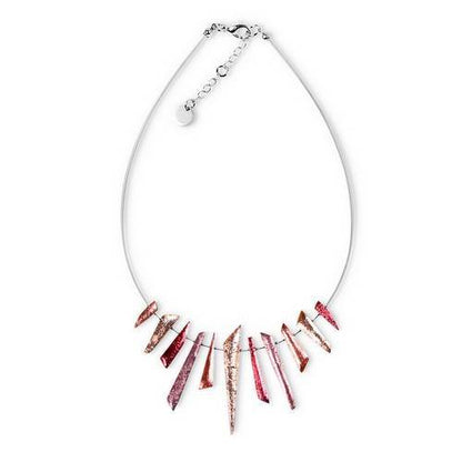 Rose Icicle Necklace