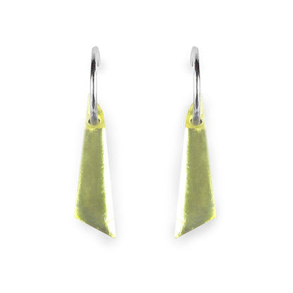 Citrus Icicle Creole Earrings