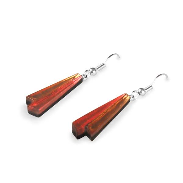 Chilli Shard Fish Hook Earrings